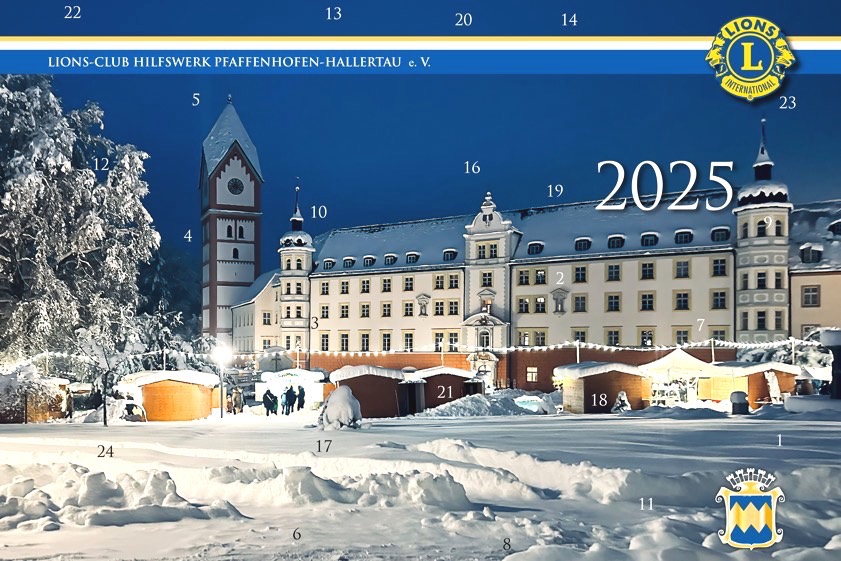 Das Titel-Motiv des diesjährigen Lions-Club-Adventskalenders.